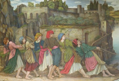 The Women of Sorrento by John Roddam Spencer Stanhope